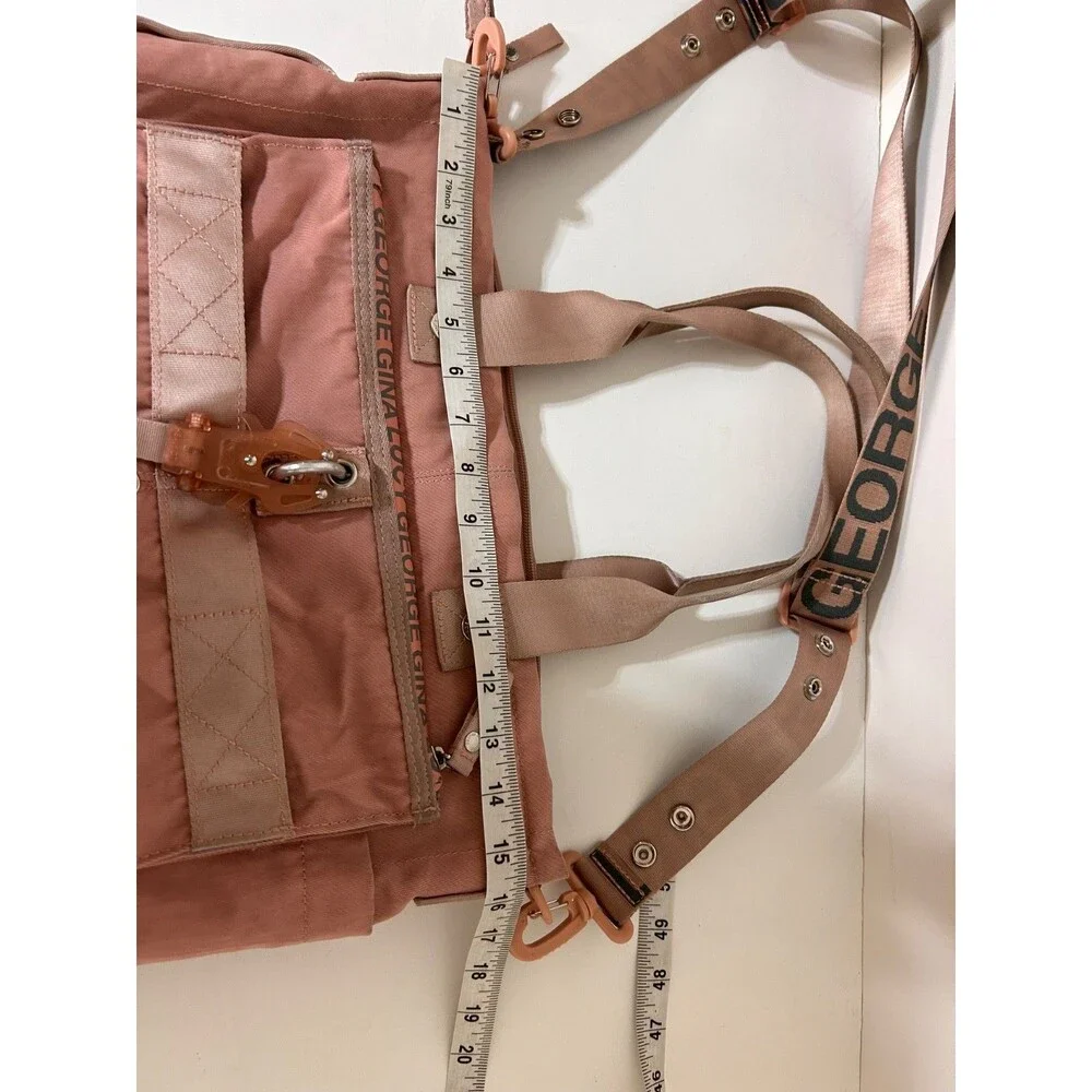 George Gina & Lucy‎ GGL Styler Bag Strappy 2000s Hand Bag y2k M/Large Pink